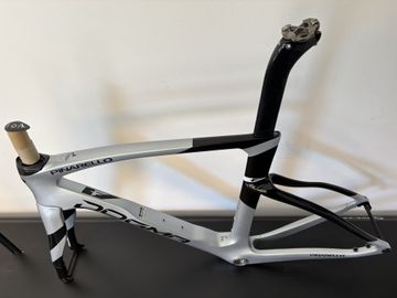 Used Pinarello Dogma F Frameset 2024 Road & Gravel, Light Gray — image 4 of 9