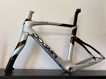 Used Pinarello Dogma F Frameset 2024 Road & Gravel, Light Gray — image 5 of 9