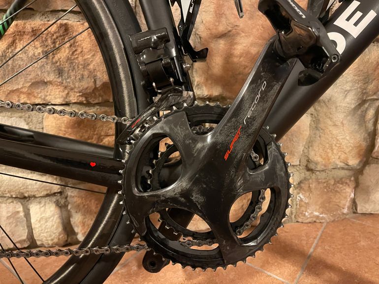 Used De Rosa De Rosa Merak Campagnolo Super Record eps 2023 Road & Gravel, Black — image 5 of 8