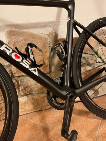 Used De Rosa De Rosa Merak Campagnolo Super Record eps 2023 Road & Gravel, Black — image 3 of 8