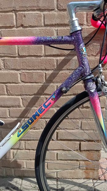 Used Somec Elite SL 1986 Road & Gravel, White — image 3 of 7