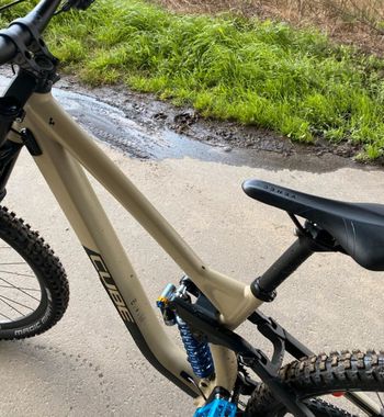 Used CUBE TWO15 PRO 2022 2022 Mountainbike, Black, 27.5 — image 3 of 4