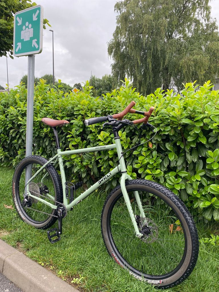 Used Surly Ghost Grappler Shimano Deore 2023 Road & Gravel, Green — image 2 of 8