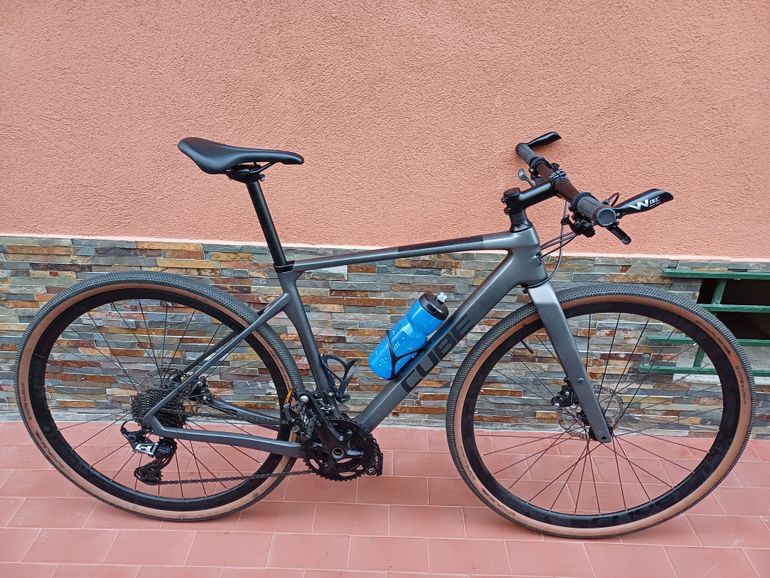 Used CUBE NULANE C:62 SLT 2024 2024 Road & Gravel, Light Gray — image 3 of 7