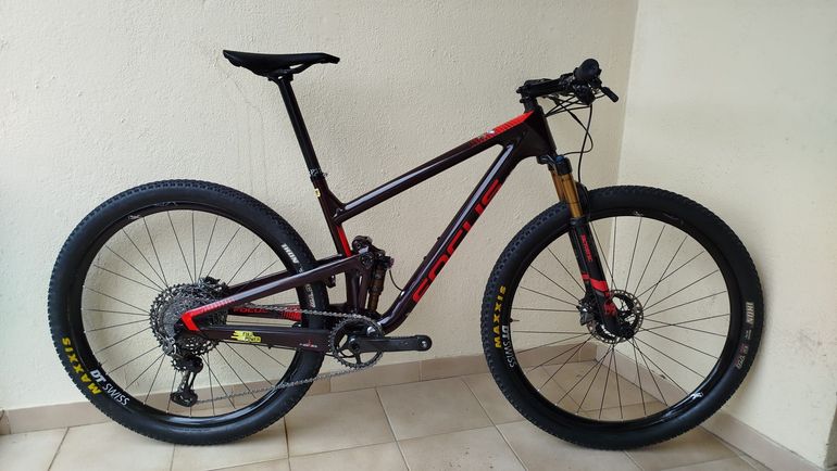 Used Focus O1E 9.9 2020 2020 Mountainbike, Red, 29 — image 1 of 5