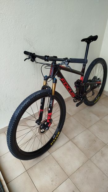 Used Focus O1E 9.9 2020 2020 Mountainbike, Red, 29 — image 5 of 5
