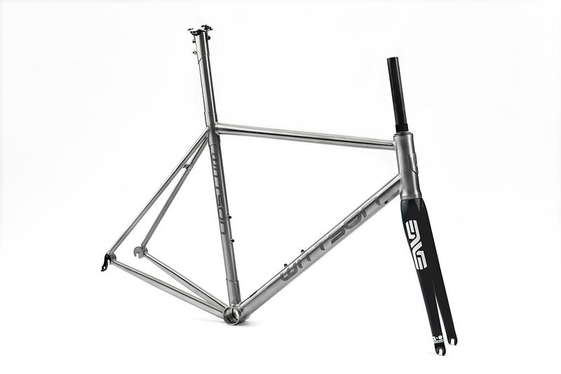 Used Wittson Custom Ti Cycles Suppresio Titanium Frameset 2025 Road & Gravel, Light Gray — image 2 of 16