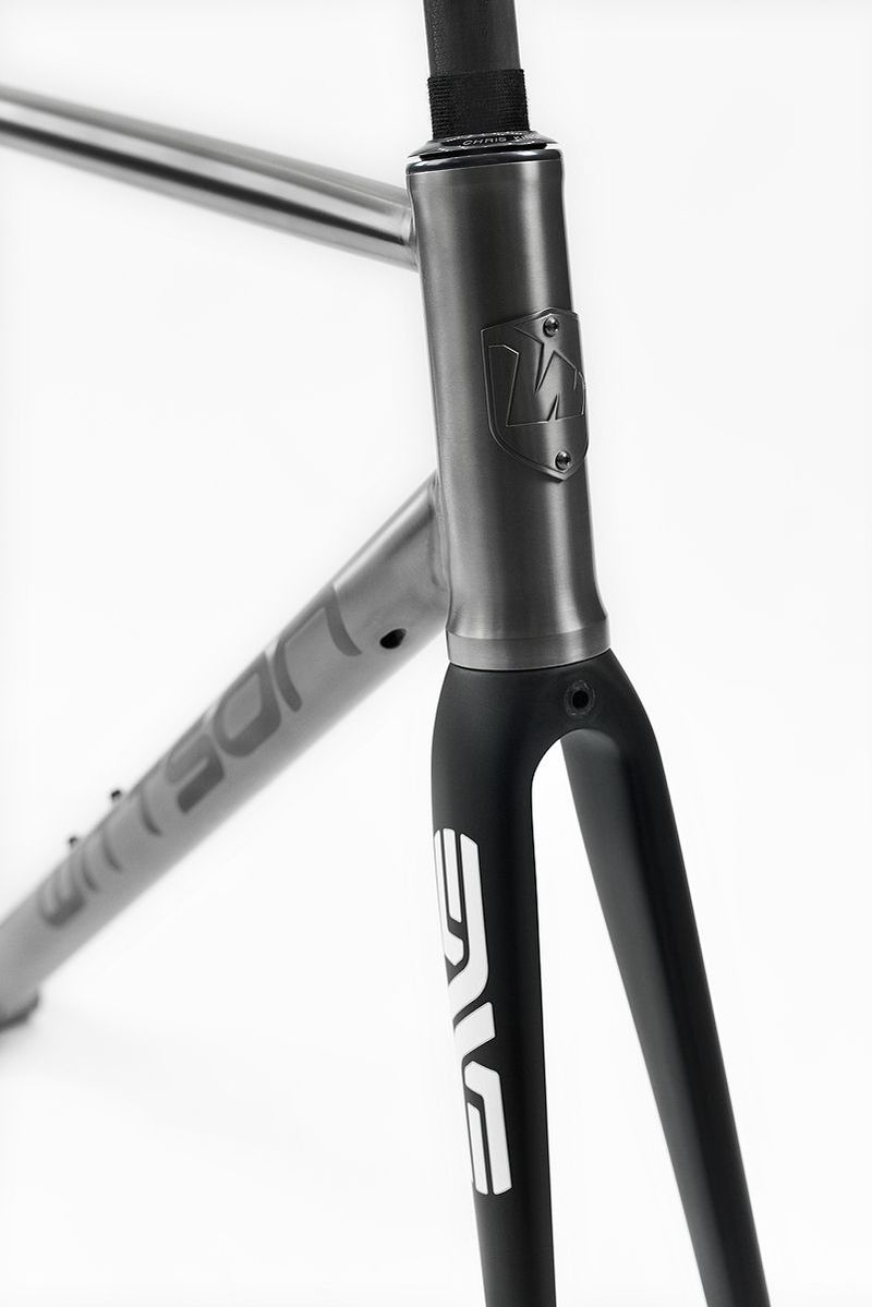 Used Wittson Custom Ti Cycles Suppresio Titanium Frameset 2025 Road & Gravel, Light Gray — image 4 of 16