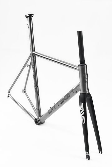 Used Wittson Custom Ti Cycles Suppresio Titanium Frameset 2025 Road & Gravel, Light Gray — image 3 of 16