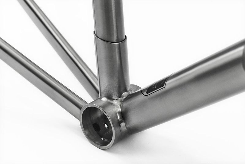 Used Wittson Custom Ti Cycles Suppresio Titanium Frameset 2025 Road & Gravel, Light Gray — image 9 of 16