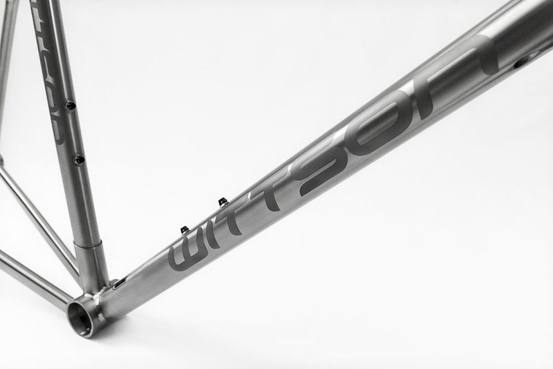 Used Wittson Custom Ti Cycles Suppresio Titanium Frameset 2025 Road & Gravel, Light Gray — image 7 of 16