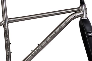 Used Wittson Custom Ti Cycles Bestia Boost Titanium Frameset 2025 Mountainbike, Light Gray — image 4 of 12