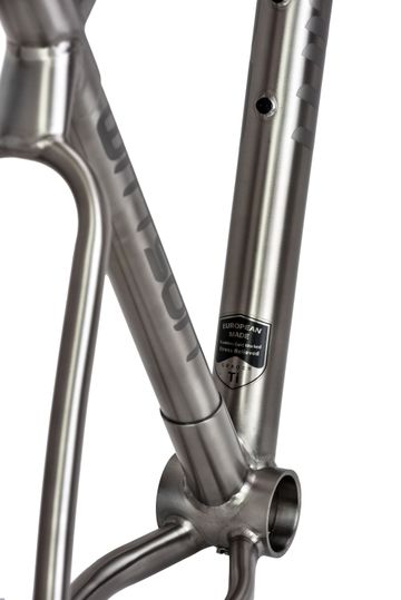 Used Wittson Custom Ti Cycles Bestia Boost Titanium Frameset 2025 Mountainbike, Light Gray — image 10 of 12