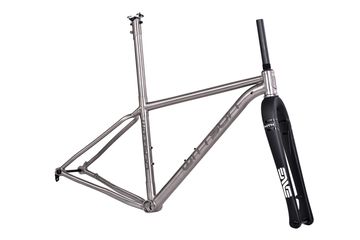 Used Wittson Custom Ti Cycles Bestia Boost Titanium Frameset 2025 Mountainbike, Light Gray — image 2 of 12