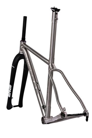 Used Wittson Custom Ti Cycles Bestia Boost Titanium Frameset 2025 Mountainbike, Light Gray — image 12 of 12