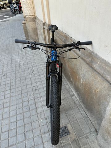 Used Trek E-Caliber 9.8 2021 2021 Mountainbike, Blue, 29 — image 4 of 7