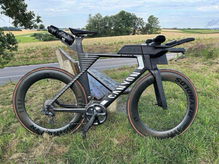 Used Canyon Speedmax CF SLX 8.0 2019 2019 Road & Gravel, Negro — image 1 of 3