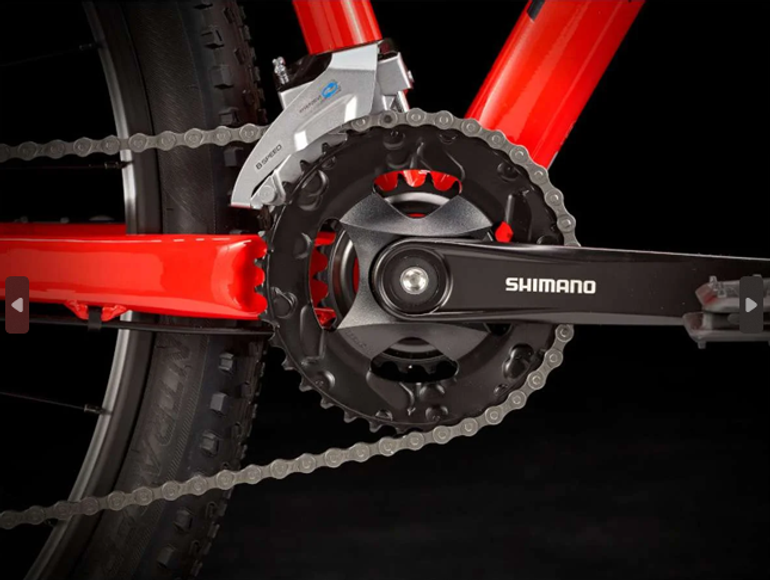 Used Trek Marlin Shimano Altus 2023 Mountainbike, Red — image 4 of 5