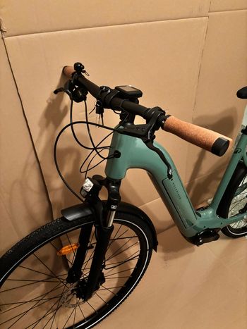 Used ROCKRIDER E-actv 500 2024 Road & Gravel, Grün — image 2 of 4