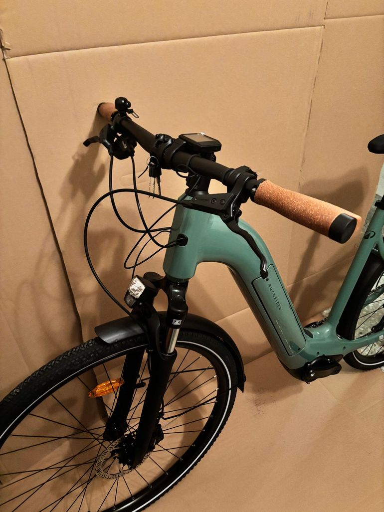 Used ROCKRIDER E-actv 500 2024 Road & Gravel, Grün — image 2 of 4
