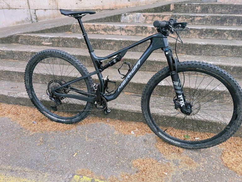 Merida NINETY-SIX RC XT 2023 2023 Mountainbike usato, Nero — immagine 1 di 15