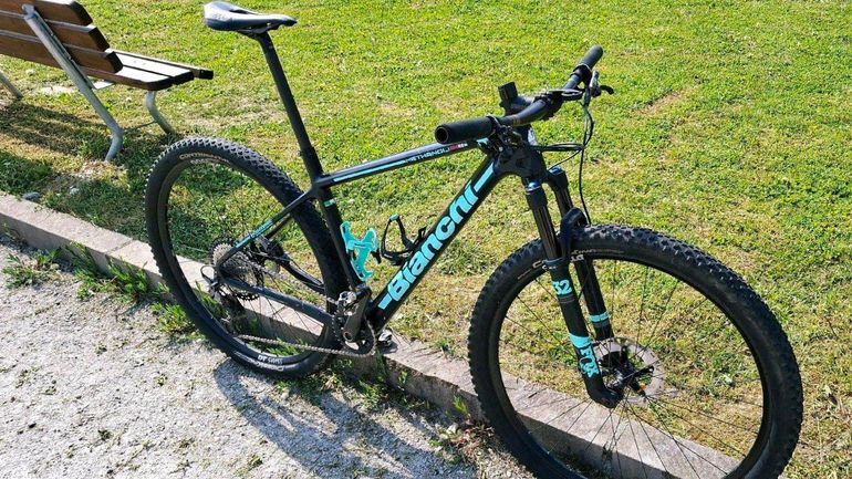 Used Bianchi METHANOL CV RS 2020 Mountainbike, Black — image 4 of 11