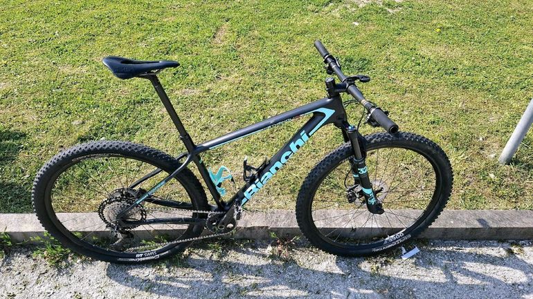 Used Bianchi METHANOL CV RS 2020 Mountainbike, Black — image 10 of 11