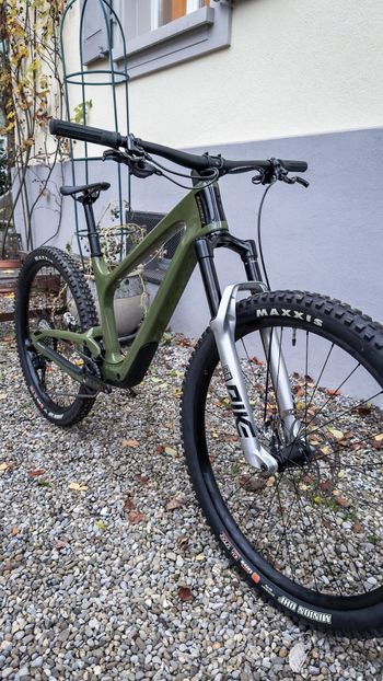 Bold Linkin Shimano Deore XT 2024 Mountainbike usato, Verde — immagine 2 di 5