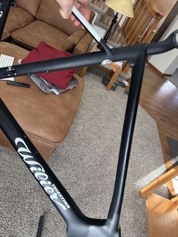 Used Wilier 0 SLR Frameset Frameset 2022 Road & Gravel, Black — image 13 of 23