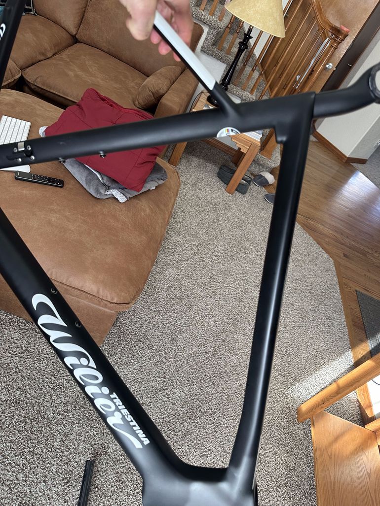 Used Wilier 0 SLR Frameset Frameset 2022 Road & Gravel, Black — image 13 of 23