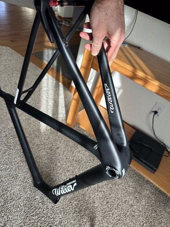 Used Wilier 0 SLR Frameset Frameset 2022 Road & Gravel, Black — image 16 of 23