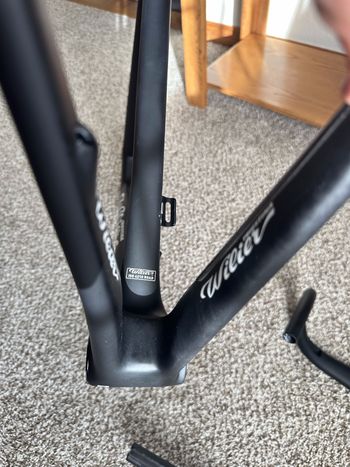 Used Wilier 0 SLR Frameset Frameset 2022 Road & Gravel, Black — image 20 of 23