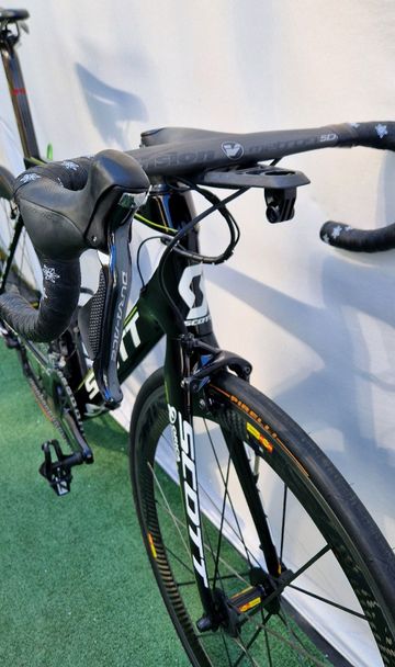 Used Scott Foil Team Issue 2014 Road & Gravel, Green — image 10 of 11