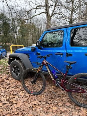 Used Santa Cruz HIGHTOWER X01 / AXS / RSV / Carbon CC / 29 2022 2022 Mountainbike, Purple, 29 — image 2 of 4