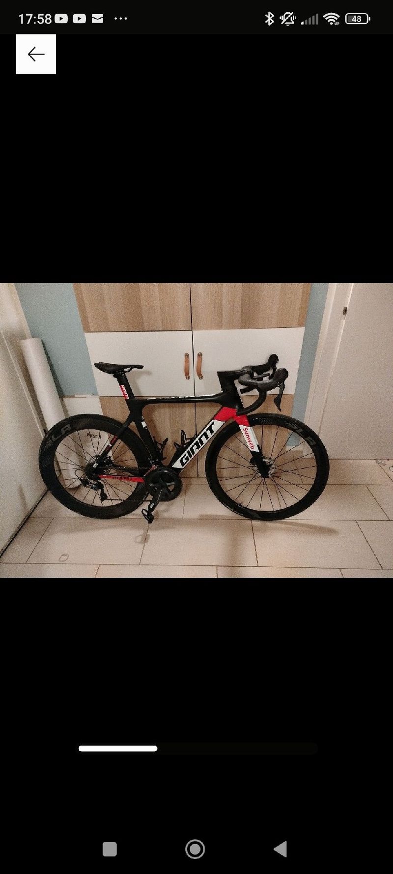 Giant Propel Advanced Pro Disc 2019 Frameset 2019 Road & Gravel d'occasion — image 1 sur 6