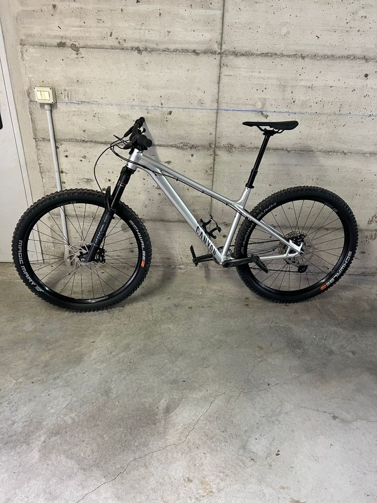 Used Canyon Stoic 4 2024 2024 Mountainbike, Light Gray, 27.5, 29 — image 1 of 4