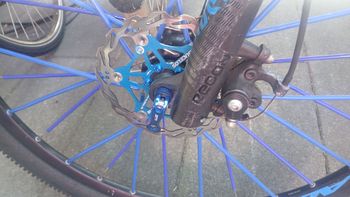 Used DECATHLON Rockrider btwin 520 custom 2016 Mountainbike, Black — image 5 of 8