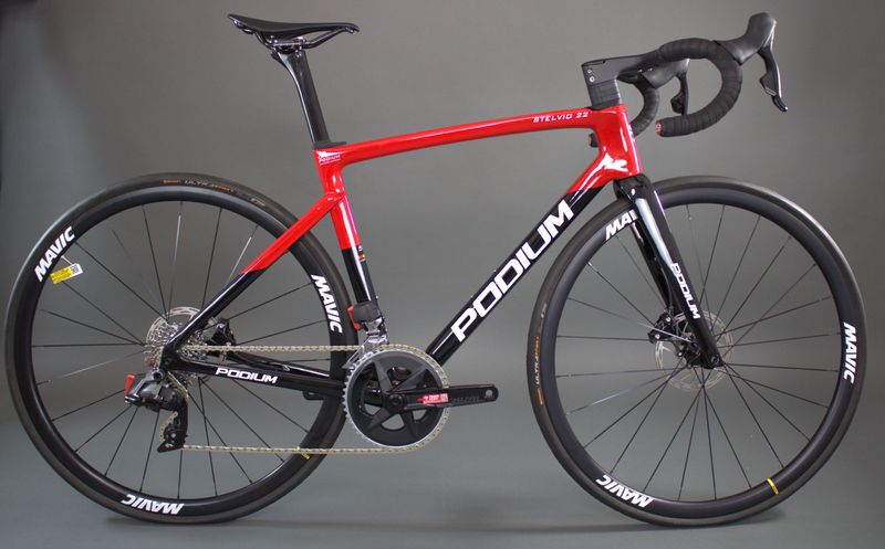 Used PODIUM Stelvio 2025 Road & Gravel, Red — image 1 of 4