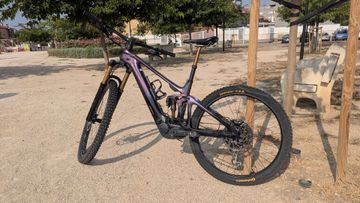 Gebrauchtes Giant Trance X Advanced, E+ Elite 0 2023 2023 Mountainbike, Violett, 27.5 — Bild 7 von 13