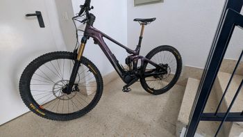 Giant Trance X Advanced, E+ Elite 0 2023 2023 Mountainbike usato, Viola — immagine 2 di 13