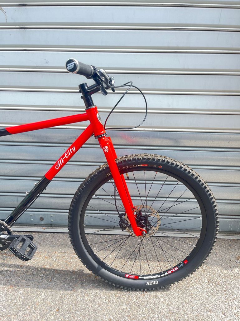 Used All-City Log Lady 2019 2019 Mountainbike, Red, 27.5 — image 2 of 4