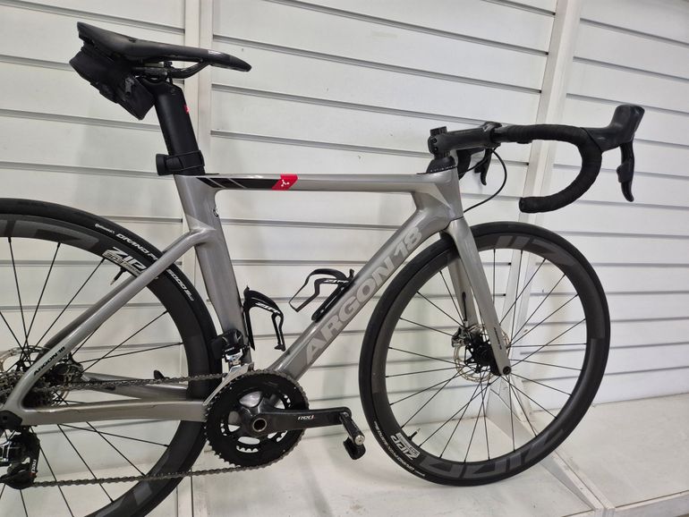 Used Argon 18 Nitrogen disc red etap 2022 Road & Gravel, Light Gray — image 6 of 7