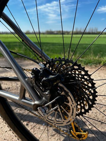 Brugt Lynskey Titanium M290 “Gold Edition” 2014 Mountainbike — billede 6 af 12
