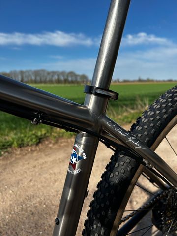 Brugt Lynskey Titanium M290 “Gold Edition” 2014 Mountainbike — billede 5 af 12
