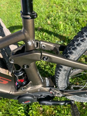 Used Scott Strike eRide 920 2018 2018 Mountainbike, Light Gray — image 9 of 12