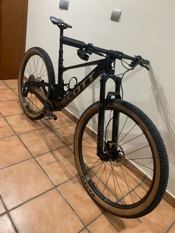 Used Scott spark RC 2023 Mountainbike, Blue — image 2 of 4