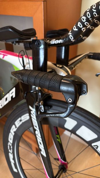 Used Merida Warp CF Team-E 2014 2014 Road & Gravel, Black — image 5 of 7