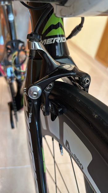 Used Merida Warp CF Team-E 2014 2014 Road & Gravel, Black — image 7 of 7