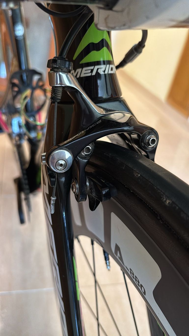 Used Merida Warp CF Team-E 2014 2014 Road & Gravel, Black — image 7 of 7