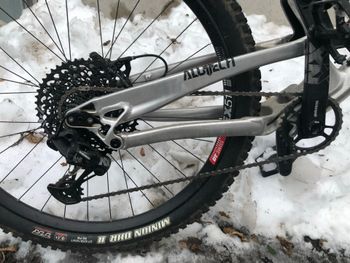 Gebrauchtes Alutech Fanes 6.0 BaseLine 2021 2021 Mountainbike, Hellgrau, 27.5 — Bild 4 von 8